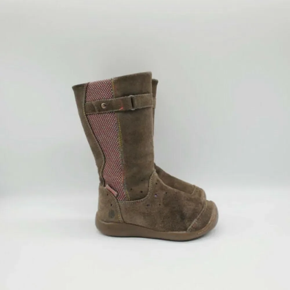 Keen Girls Brown Adjustable Round Toe Winter Boots‎